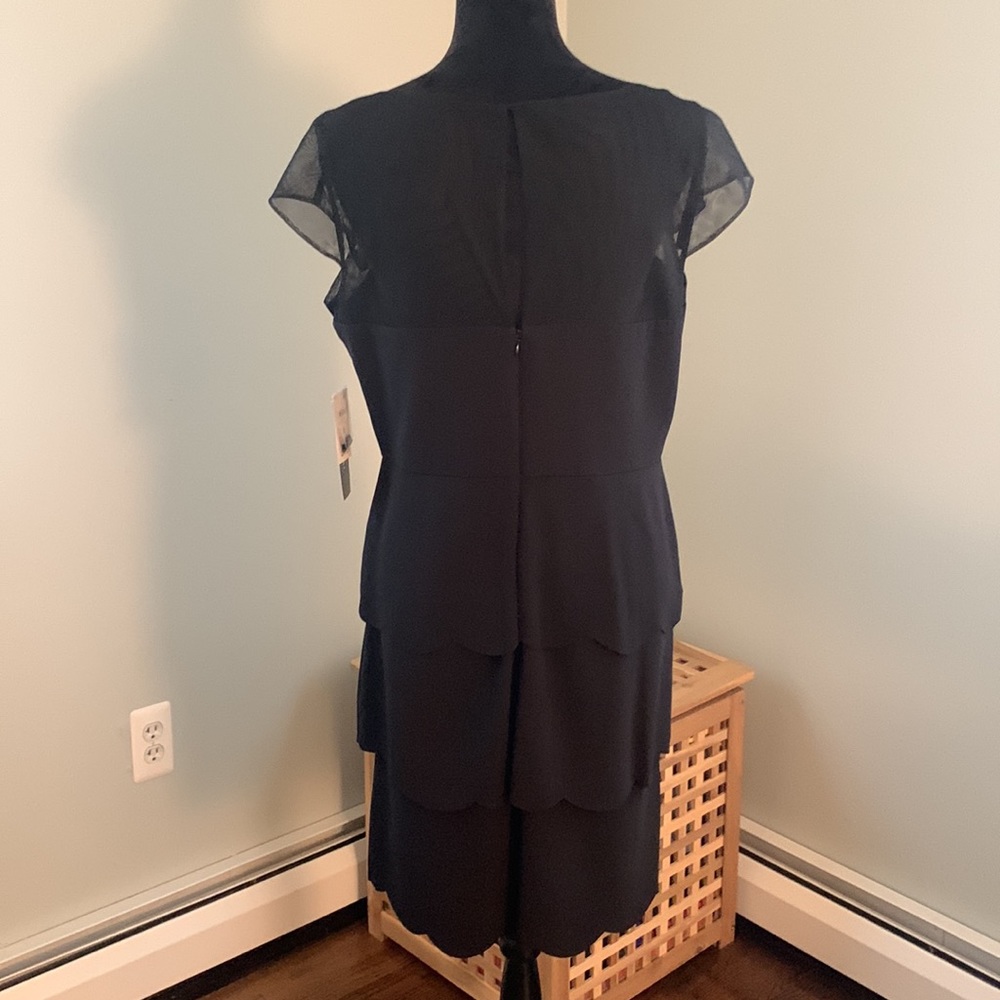 NWT Black Cocktail Dress - Picture 6 of 10